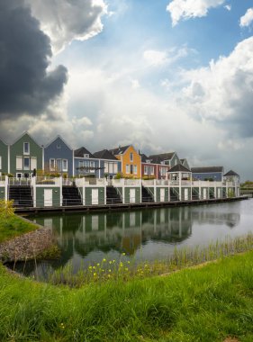 Houten, Hollanda 'da modern konut mimarisi