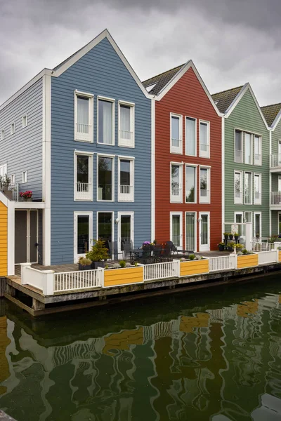 Moderne Woonarchitectuur Houten Nederland — Stockfoto