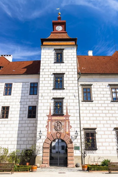 Trebon Slott Och Stad Södra Böhmen Tjeckien — Stockfoto