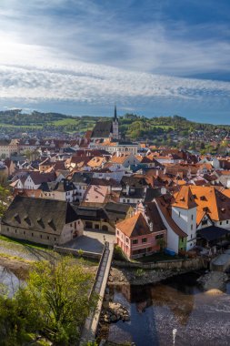 Cesky Krumlov eski kasaba, UNESCO sitesi, Güney Bohemya, Çek Cumhuriyeti