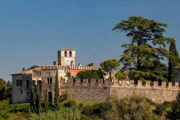 Castello Castellaro Lagusello Sito Unesco Regione Lombardia Italia — Foto Stock