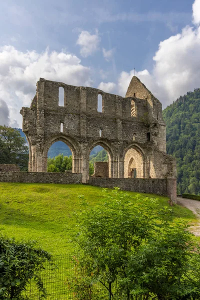 Aulps Abbey, Saint Jean d Aulps Aulps Vadisi, Haute Savoie, Fransa
