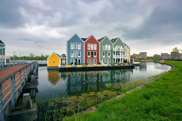 Arhitectură Rezidențială Modernă Houten Olanda — Fotografie, imagine de stoc