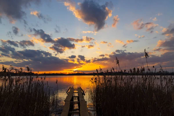 Rezabinec Damm Södra Böhmen Tjeckien — Stockfoto