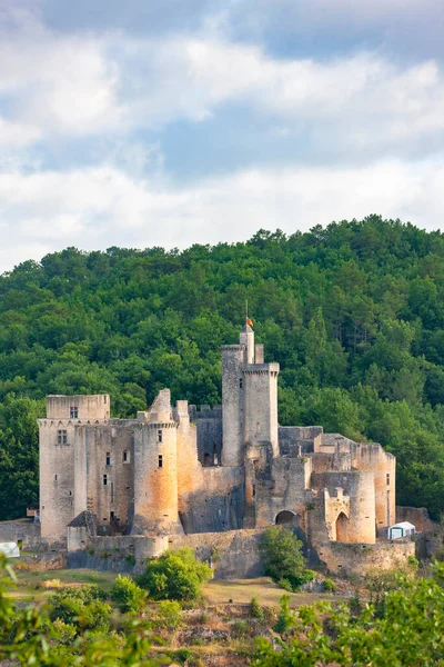 Kasteel Bonaguil Lot Garonne Frankrijk — Stockfoto