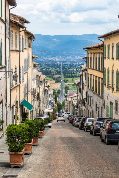 Anghiari Middeleeuws Dorp Arezzo Toscane Italië — Stockfoto