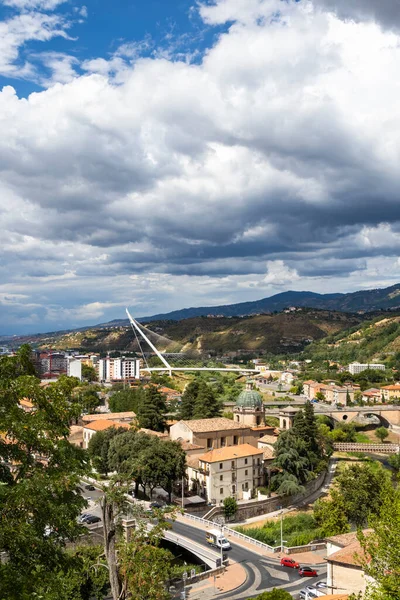 Cosenza Centro Storico Sulle Montagne Calabria Italia — Foto Stock