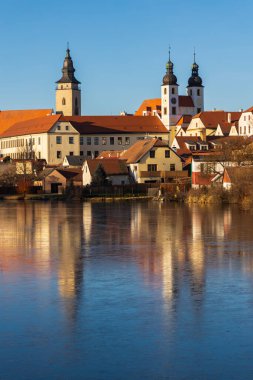 Telc, Unesco dünya mirası bölgesi, Güney Moravya, Çek Cumhuriyeti.