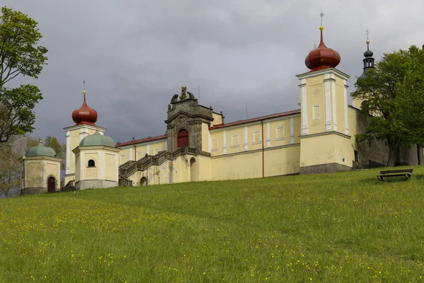 Biara Bunda Allah Hedec Bohemia Timur Republik Ceko — Stok Foto