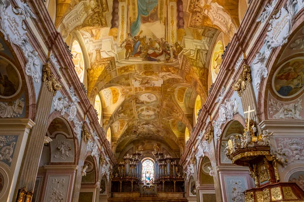 Basilica Assumption Mary Saint Cyrillus Methodius Velehrad Czech Republic — Stock Photo, Image