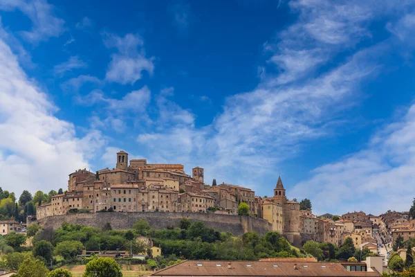 意大利托斯卡纳Arezzo Anghiari中世纪村 — 图库照片