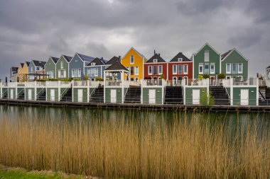 Houten, Hollanda 'da modern konut mimarisi