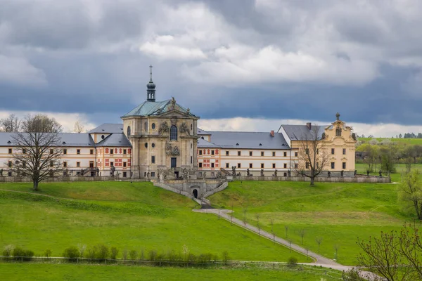 Kuks Hospice Baroque Decoration Eastern Bohemia Czech Republic — Stock Photo, Image