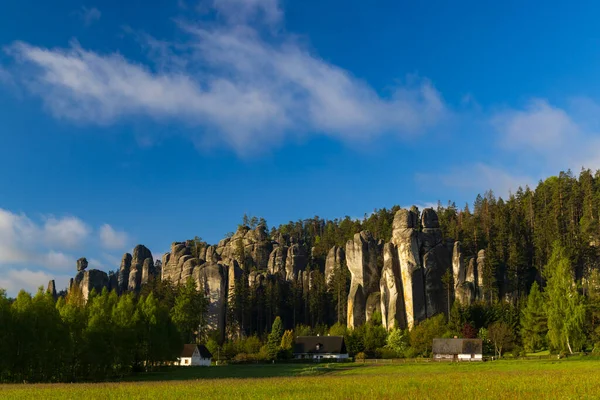 Teplice Adrspach Rocks Eastern Bohemia Czech Republic — Stock Photo, Image
