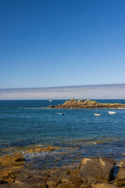 Costa Próxima Conquet Bretanha França — Fotografia de Stock