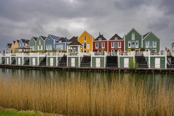 Nowoczesna Architektura Mieszkaniowa Houten Holandia — Zdjęcie stockowe