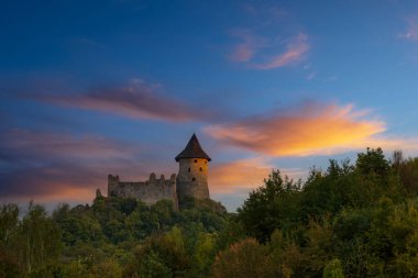 Slovakya Macaristan sınırındaki Somoska kalesi