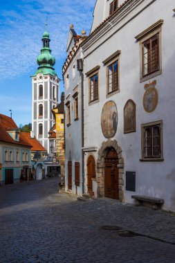 Cesky Krumlov eski kasaba, UNESCO sitesi, Güney Bohemya, Çek Cumhuriyeti