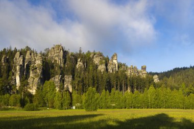 Teplice Adrspach Kayaları, Doğu Bohemya, Çek Cumhuriyeti