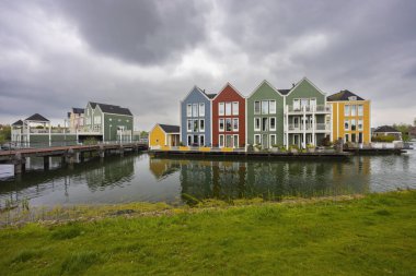 Houten, Hollanda 'da modern konut mimarisi
