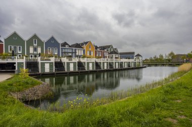 Houten, Hollanda 'da modern konut mimarisi