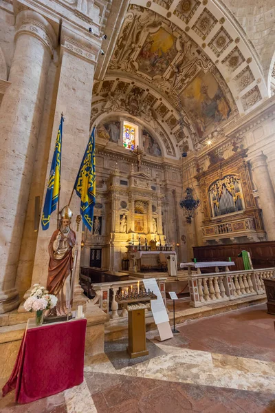 イタリア トスカーナ州モンテプルチャーノのサン ビアジオ教会 — ストック写真
