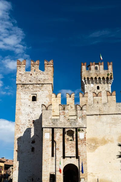 Sirmione Castle Lake Garda Lombardy Region Italy — Stock Photo, Image