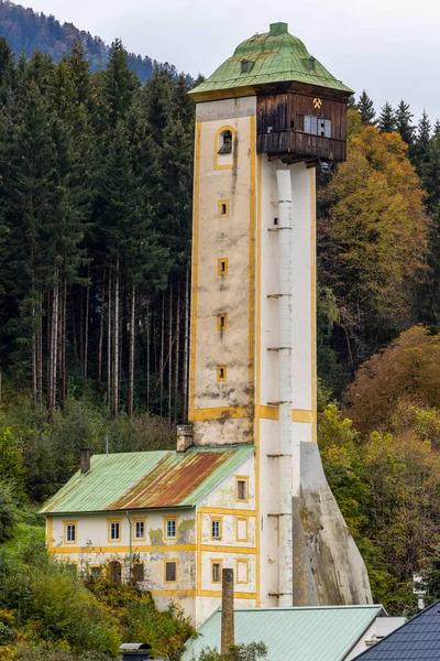 Old Mining Tower Arnoldstein Land Carinthia Austria — Stock Photo, Image
