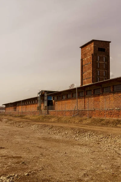 Czerwona Wieża Śmierci Unesco Napisem Języku Czeskim Ruda Vez Smrti — Zdjęcie stockowe