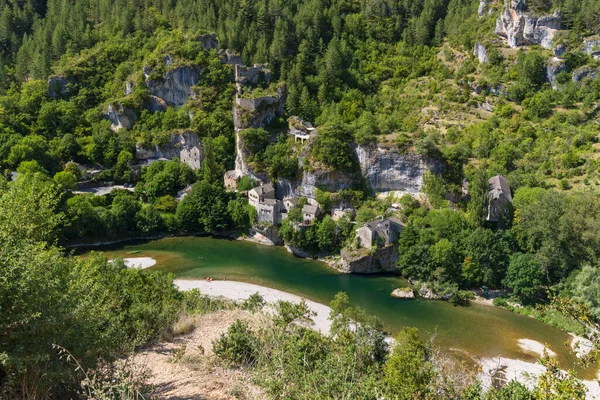 Gorges Tarn Occitania Dipartimento Dell Aveyron Francia — Foto Stock