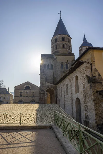 Абатство Бенедиктинців Cluny Saone Loire Department Bourgogne Region France — стокове фото