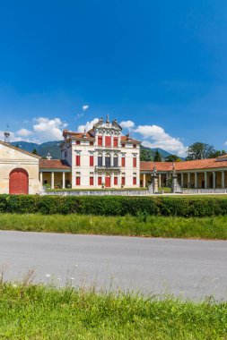 Villa Angarano, Bassano del Grappa, Veneto, Kuzey İtalya.