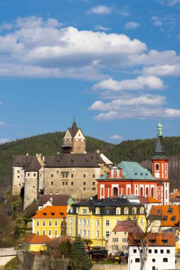 Madalyon şatosu ve eski şehir, Batı Bohemya, Çek Cumhuriyeti