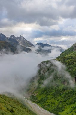Sustenstrasse yakınlarındaki İsviçre Alpleri, Urner Alpleri, Bern Kantonu, İsviçre