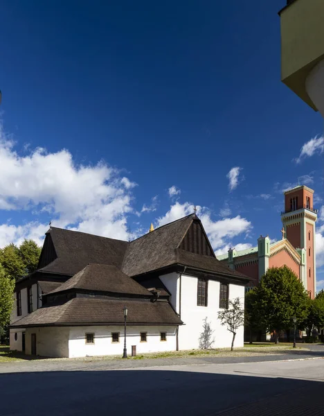 Church Holy Trinity Unesco Site Kezmarok Slovakia — Stock Photo, Image
