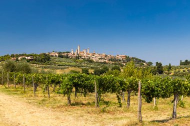 San Gimignano, UNESCO sitesi, Toskana, İtalya