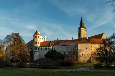 Telc, Unesco dünya mirası bölgesi, Güney Moravya, Çek Cumhuriyeti.