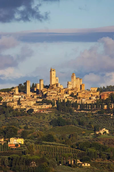 San Gimignano Unesco Τοσκάνη Ιταλία — Φωτογραφία Αρχείου