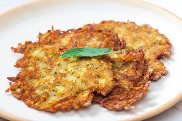 Still Life Potato Pancakes — Stock Photo, Image