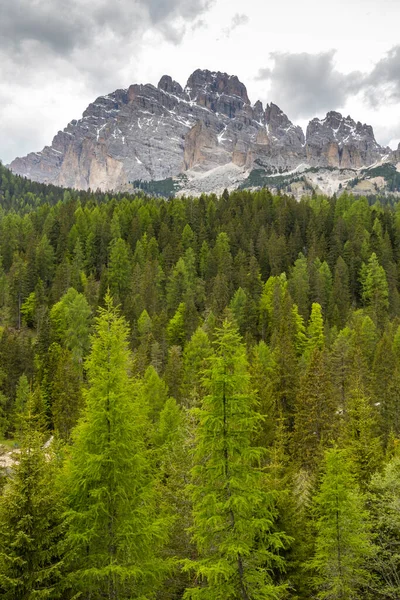 Alpská Krajina Dolomitech Itálie — Stock fotografie