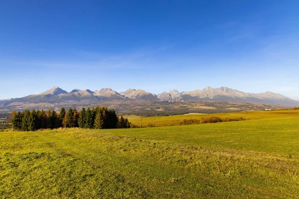 Sonbahar Zamanı Yüksek Tatras Slovakya — Stok fotoğraf