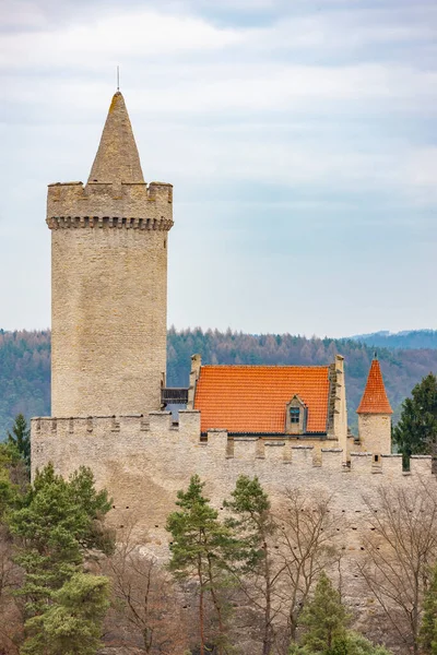 Burg Kokorin Mittelböhmen Tschechische Republik — Stockfoto