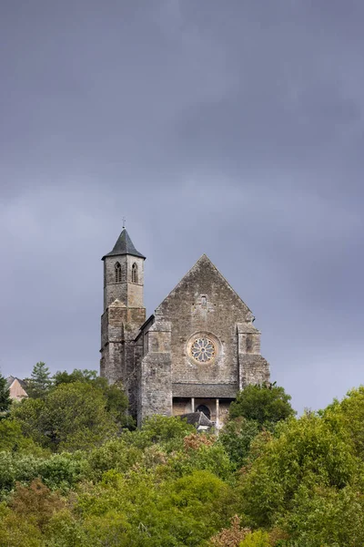 Najac Aveyron Jižní Francii — Stock fotografie