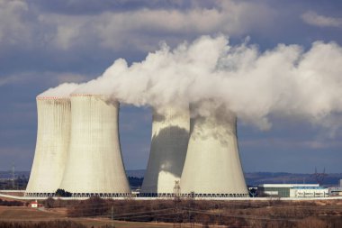 Nükleer santral Dukovany, Vysocina bölgesi, Çek Cumhuriyeti