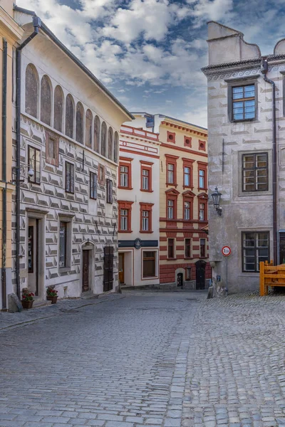 Cesky Krumlov Cidade Velha Site Unesco Boêmia Sul República Checa — Fotografia de Stock