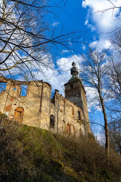 Hartenbergruinerna Västra Böhmen Tjeckien — Stockfoto