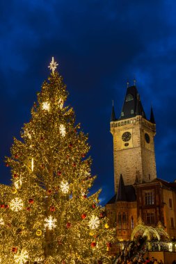 Eski Şehir Meydanı, Noel zamanı, prague, Çek Cumhuriyeti