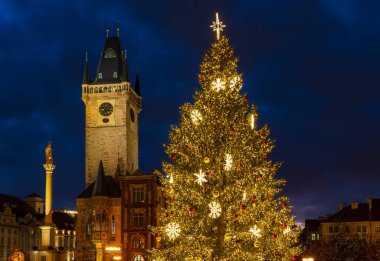 Eski Şehir Meydanı, Noel zamanı, prague, Çek Cumhuriyeti