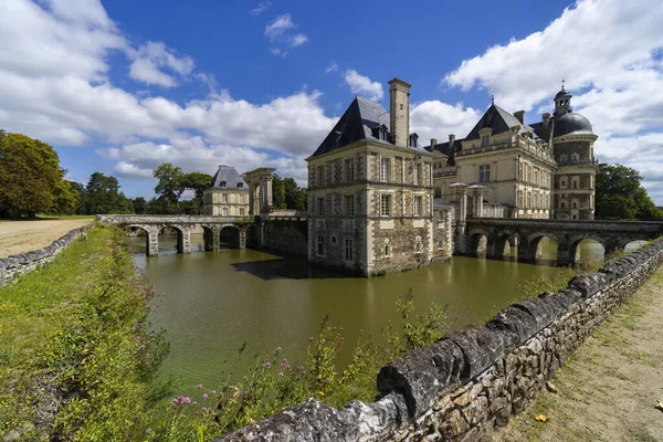Zamek Serrant Chateau Serrant Saint Georges Sur Loire Departament Maine — Zdjęcie stockowe