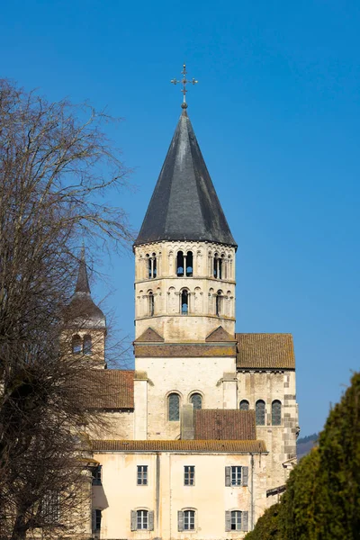 Абатство Бенедиктинців Cluny Saone Loire Department Bourgogne Region France — стокове фото